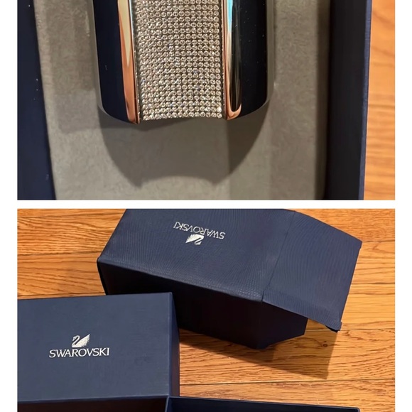 Swarovski tea light candle with crystals - Picture 2 of 3